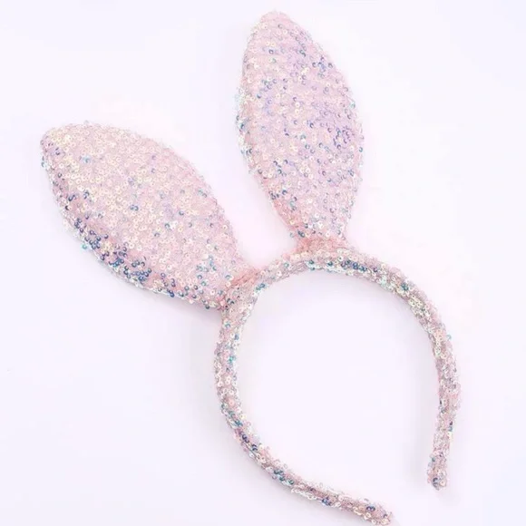 🐇 Bunny Rabbit Ears Costume Headband 🐇 - Picture 3 of 4